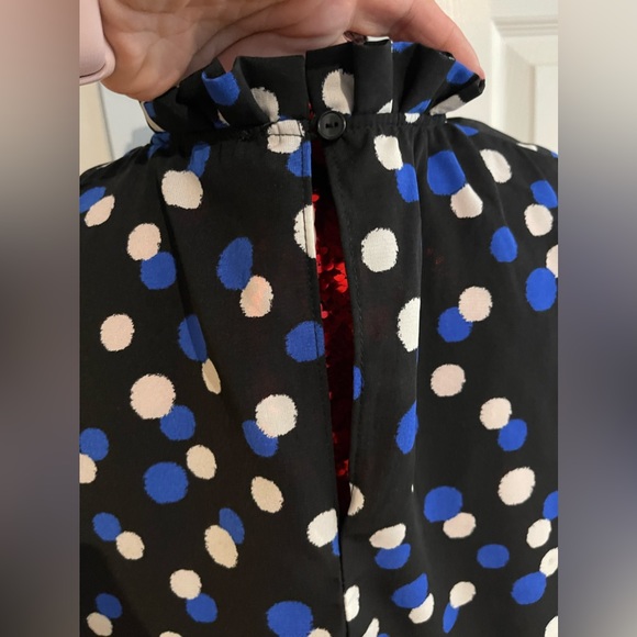 Polka dot blouse - Picture 4 of 4